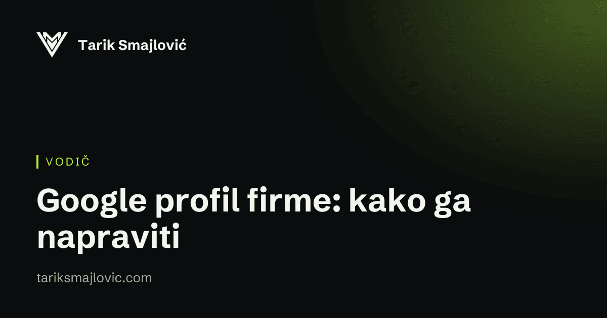 Naslovna slika vodiča: Google profil firme: kako ga napraviti